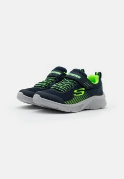 Skechers Microspec - Sneakers Laag - Navy/Lime/Blue -Skechers 617d1598e5a241e681eb2b707a1008e6