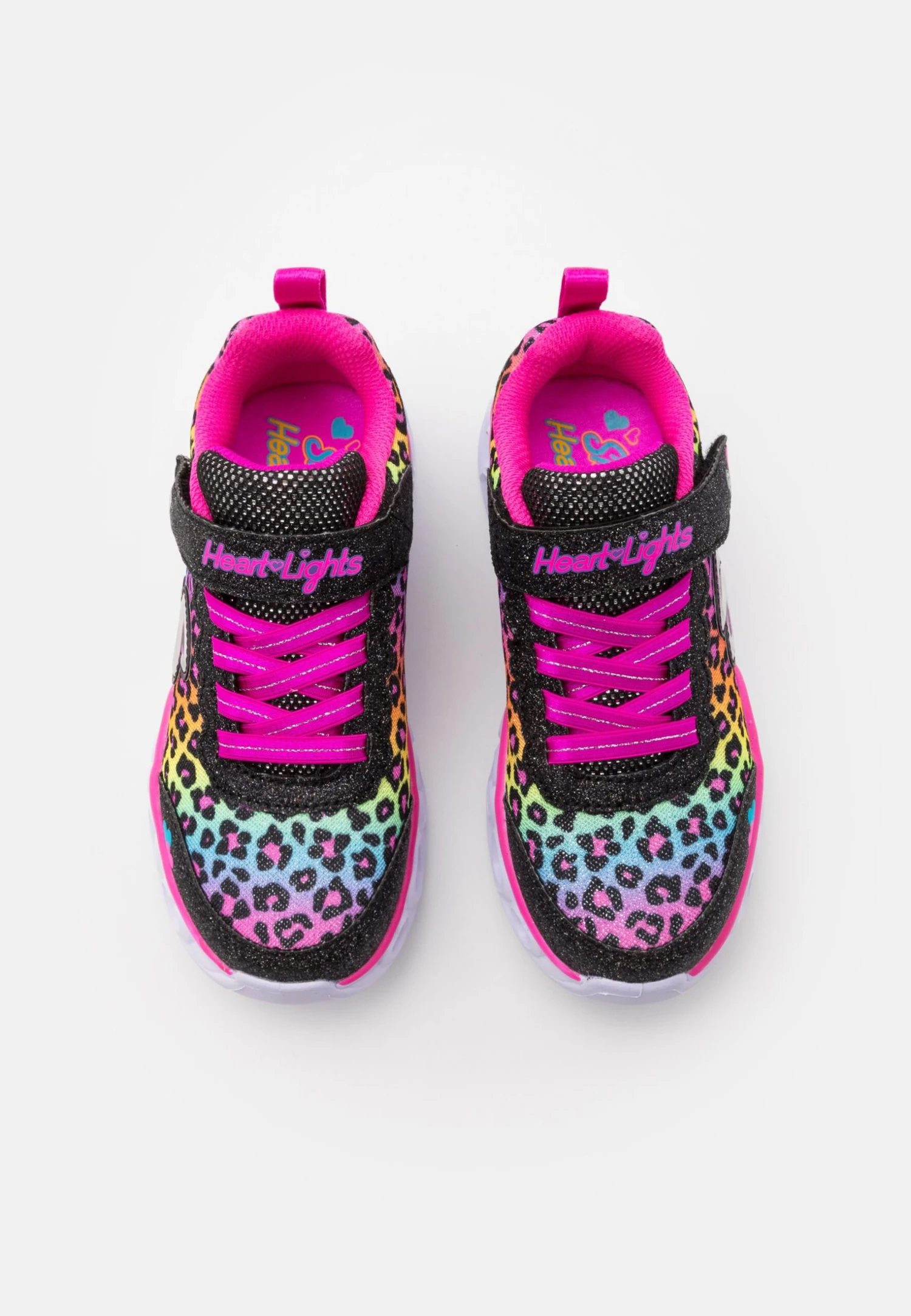 Skechers Heart Lights - Sneakers Laag - Black/Multicolor 6 Skechers Heart Lights - Sneakers Laag - Black/Multicolor - Afbeelding 4