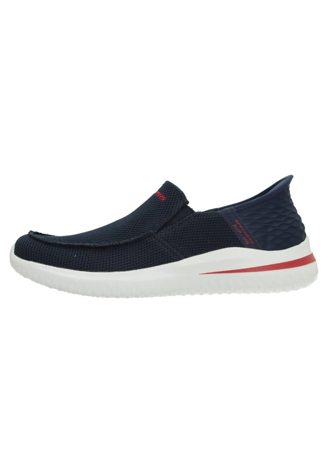 Skechers Delson 3.0 - Instappers - Navy Knit 3 Skechers Delson 3.0 - Instappers - Navy Knit