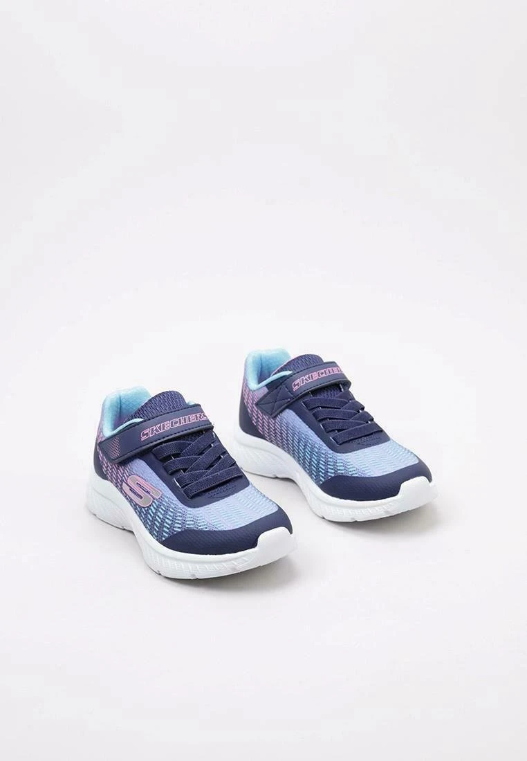 Skechers Microspec Plus- Disco Dreaming - Sneakers Laag - Navy Multi L Nvmt 4 Skechers Microspec Plus- Disco Dreaming - Sneakers Laag - Navy Multi L Nvmt - Afbeelding 2