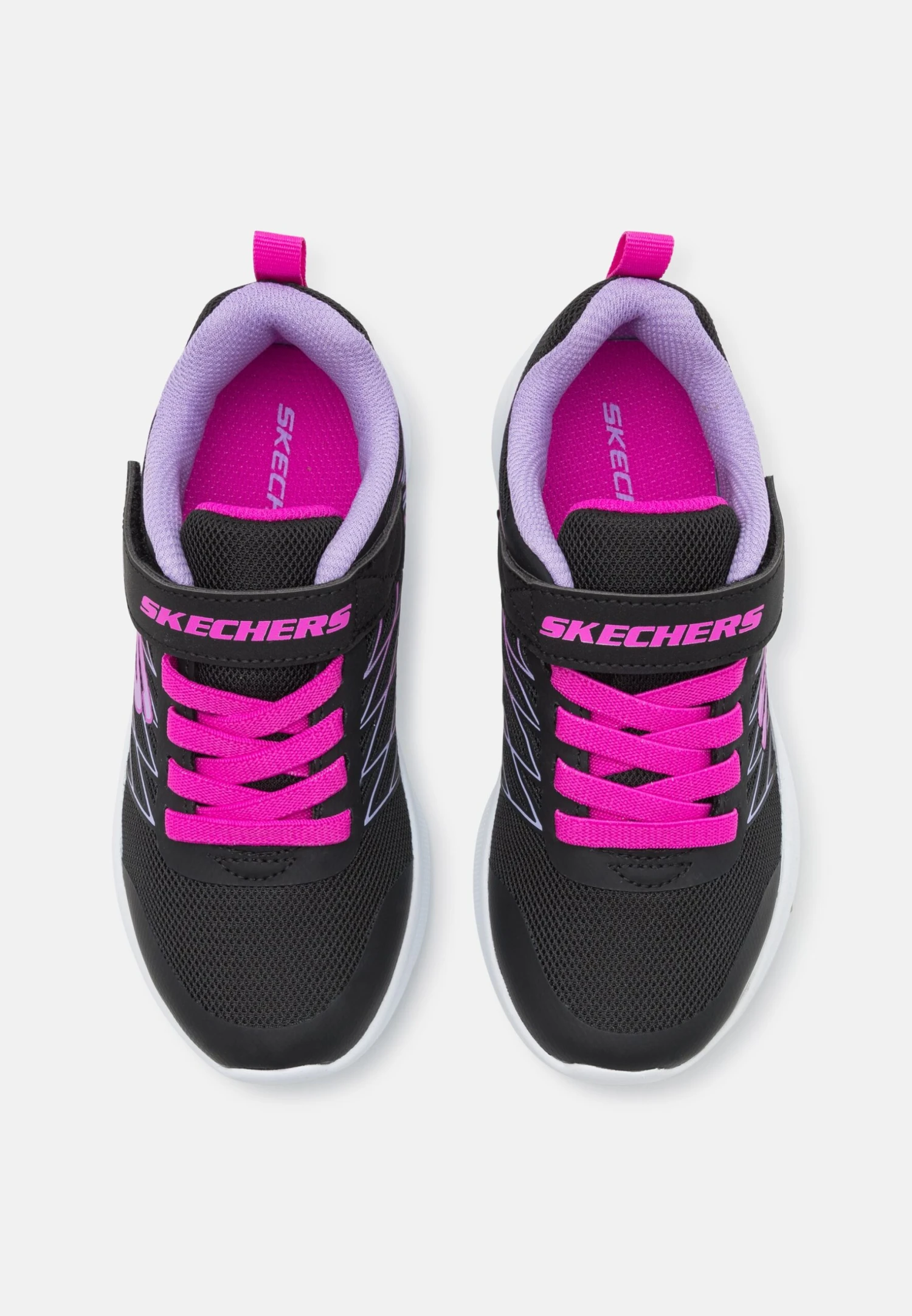 Skechers Microspec - Sneakers Laag - Black/Purple 6 Skechers Microspec - Sneakers Laag - Black/Purple - Afbeelding 4