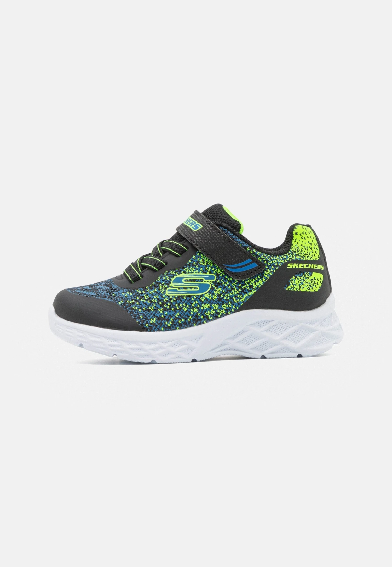 Skechers Microspec Ii - Sneakers Laag - Black/Blue/Lime 3 Skechers Microspec Ii - Sneakers Laag - Black/Blue/Lime