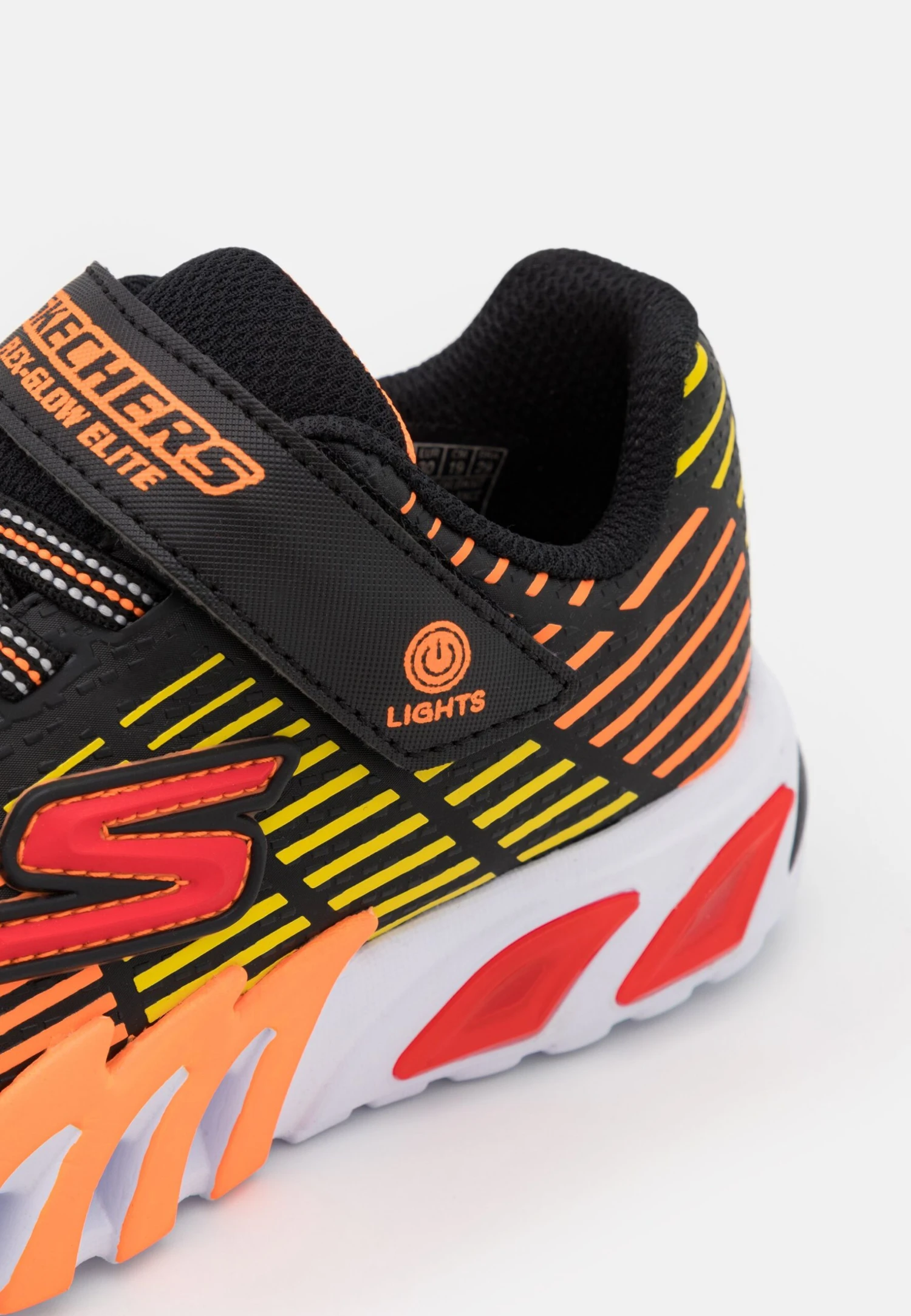 Skechers Flex-Glow Elite - Sneakers Laag - Black/Orange/Yellow/Red 8 Skechers Flex-Glow Elite - Sneakers Laag - Black/Orange/Yellow/Red - Afbeelding 6