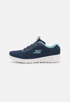 Go Walk Lace Up Walking Trainers - Sportieve Wandelschoenen - Navy/Aqua