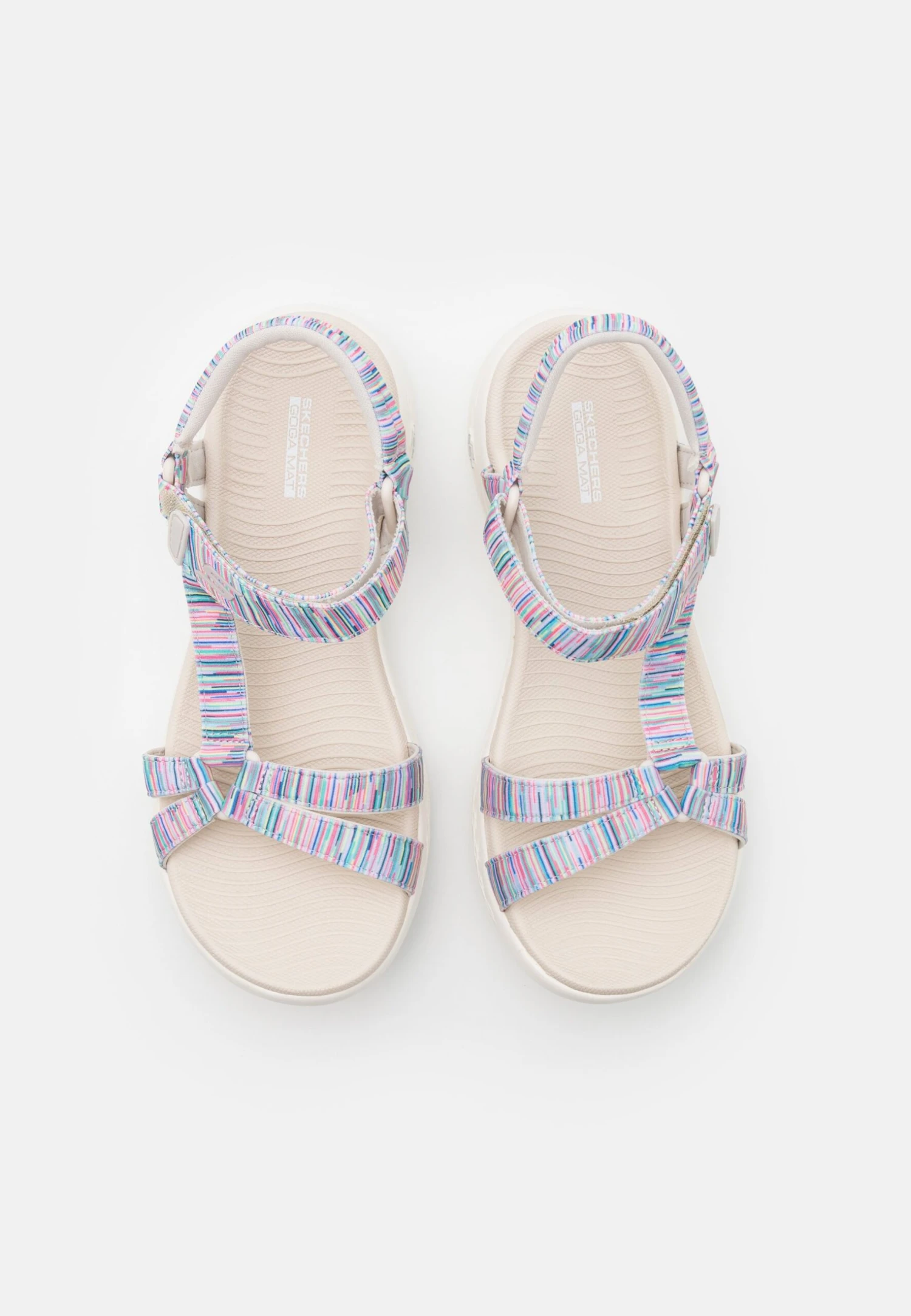 On The Go 600 - Outdoorsandalen - Nat/Multicolor 6 On The Go 600 - Outdoorsandalen - Nat/Multicolor - Afbeelding 4