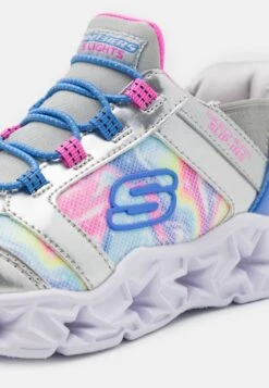 Skechers Galaxy Lights - Sneakers Laag - Silver Synthetic/Multi Trim -Skechers 7b01ab90c99445de8335c5d280441712