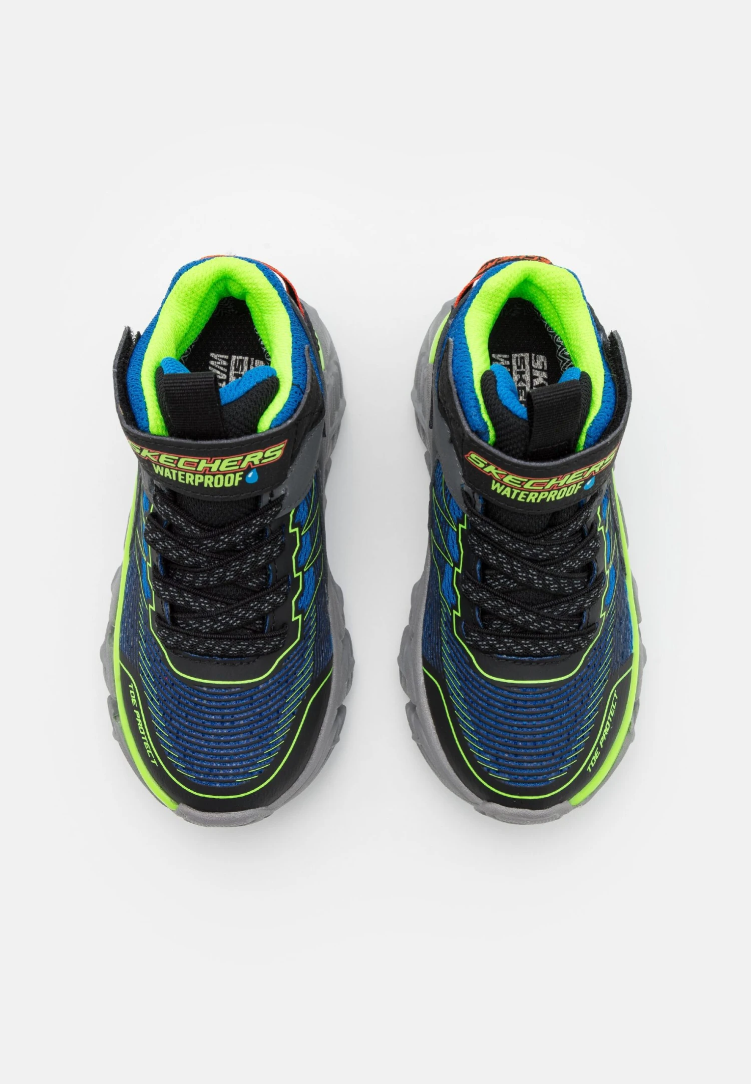 Skechers Tech-Grip - Sneakers Hoog - Royal/Black/Lime/Orange 6 Skechers Tech-Grip - Sneakers Hoog - Royal/Black/Lime/Orange - Afbeelding 4