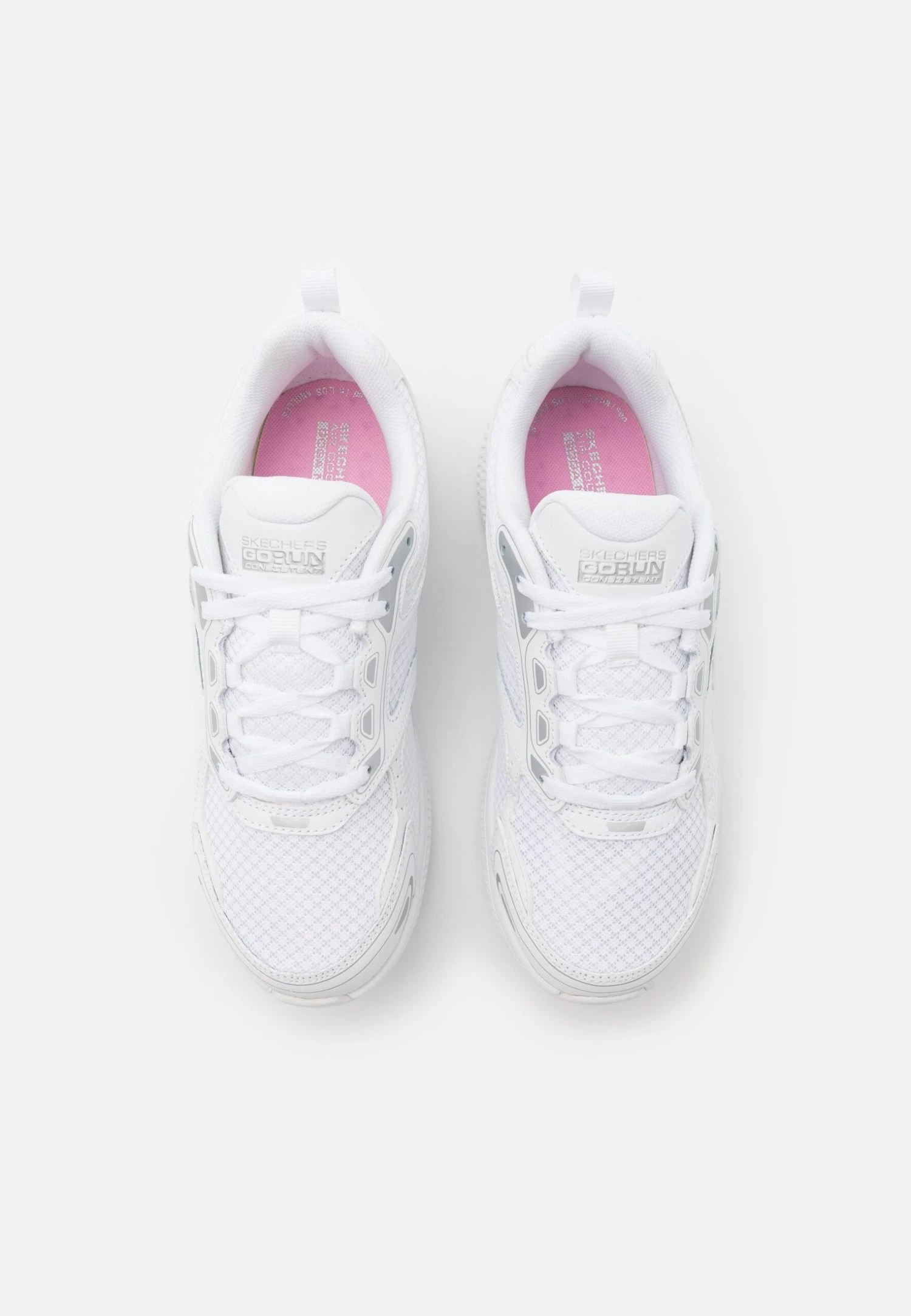 Go Run Consistent Lace Up - Hardloopschoenen Neutraal - White/Silver 6 Go Run Consistent Lace Up - Hardloopschoenen Neutraal - White/Silver - Afbeelding 4