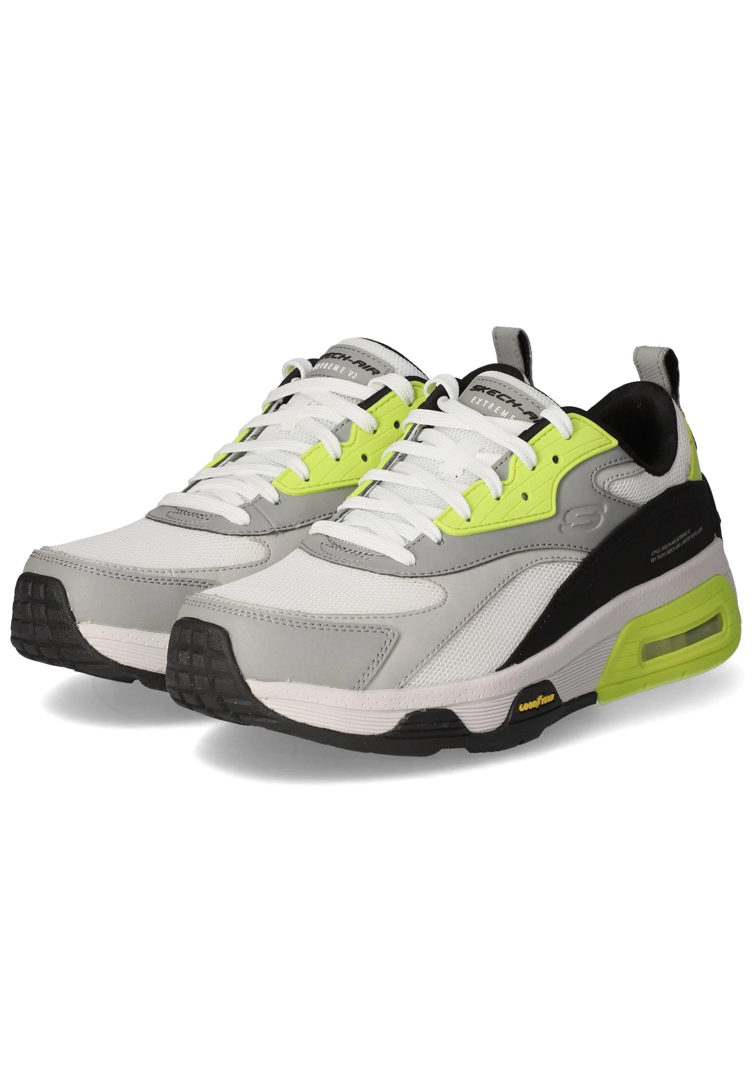 Skechers Air Extreme V2 - Sneakers Laag - Grau 3 Skechers Air Extreme V2 - Sneakers Laag - Grau
