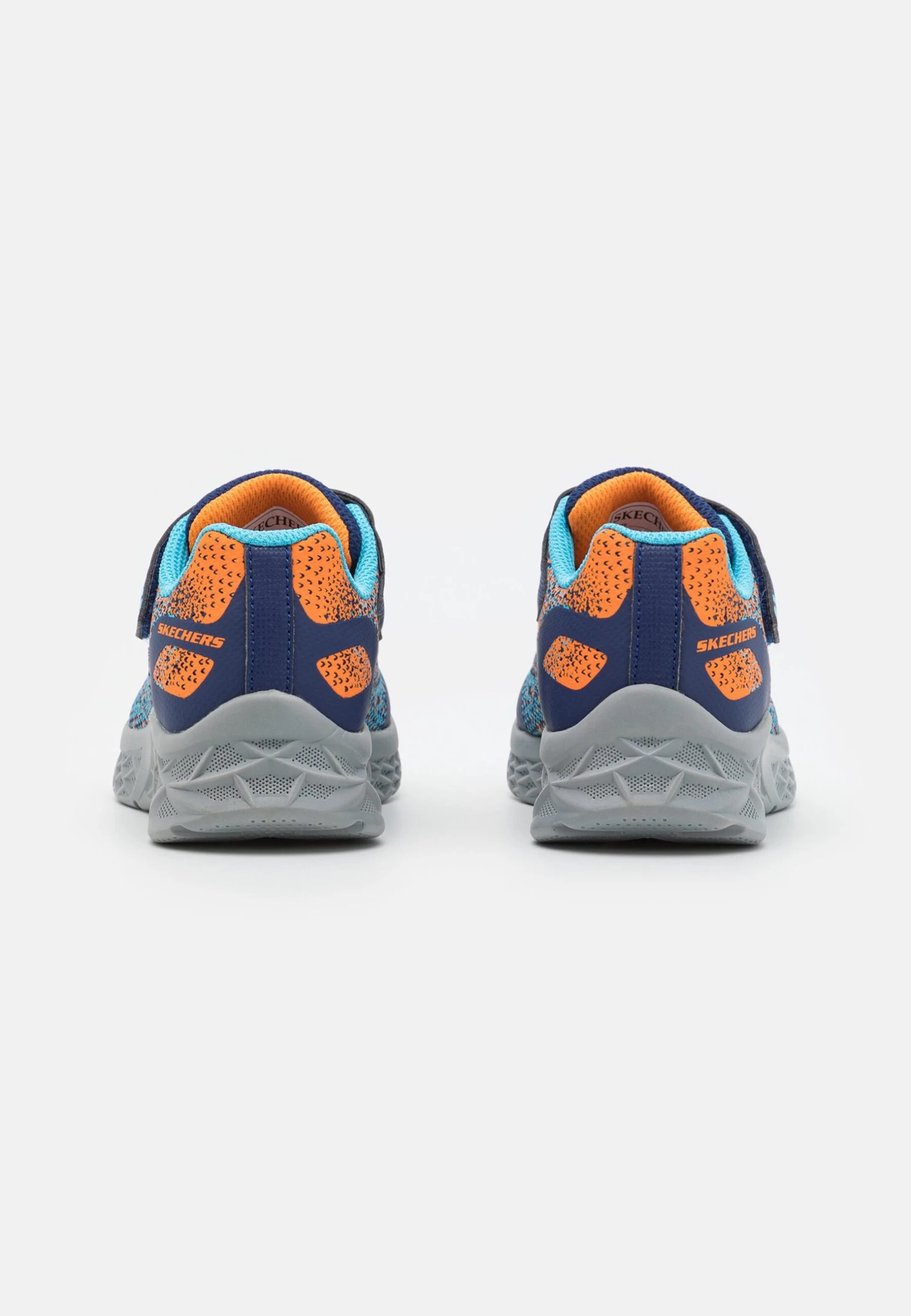 Skechers Microspec 2.0 - Sneakers Laag - Navy Blue/Orange 5 Skechers Microspec 2.0 - Sneakers Laag - Navy Blue/Orange - Afbeelding 3