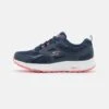Go Run Consistent Lace Up - Hardloopschoenen Neutraal - Navy/Pink -Skechers 94875a33552144639b2f420679f59e74