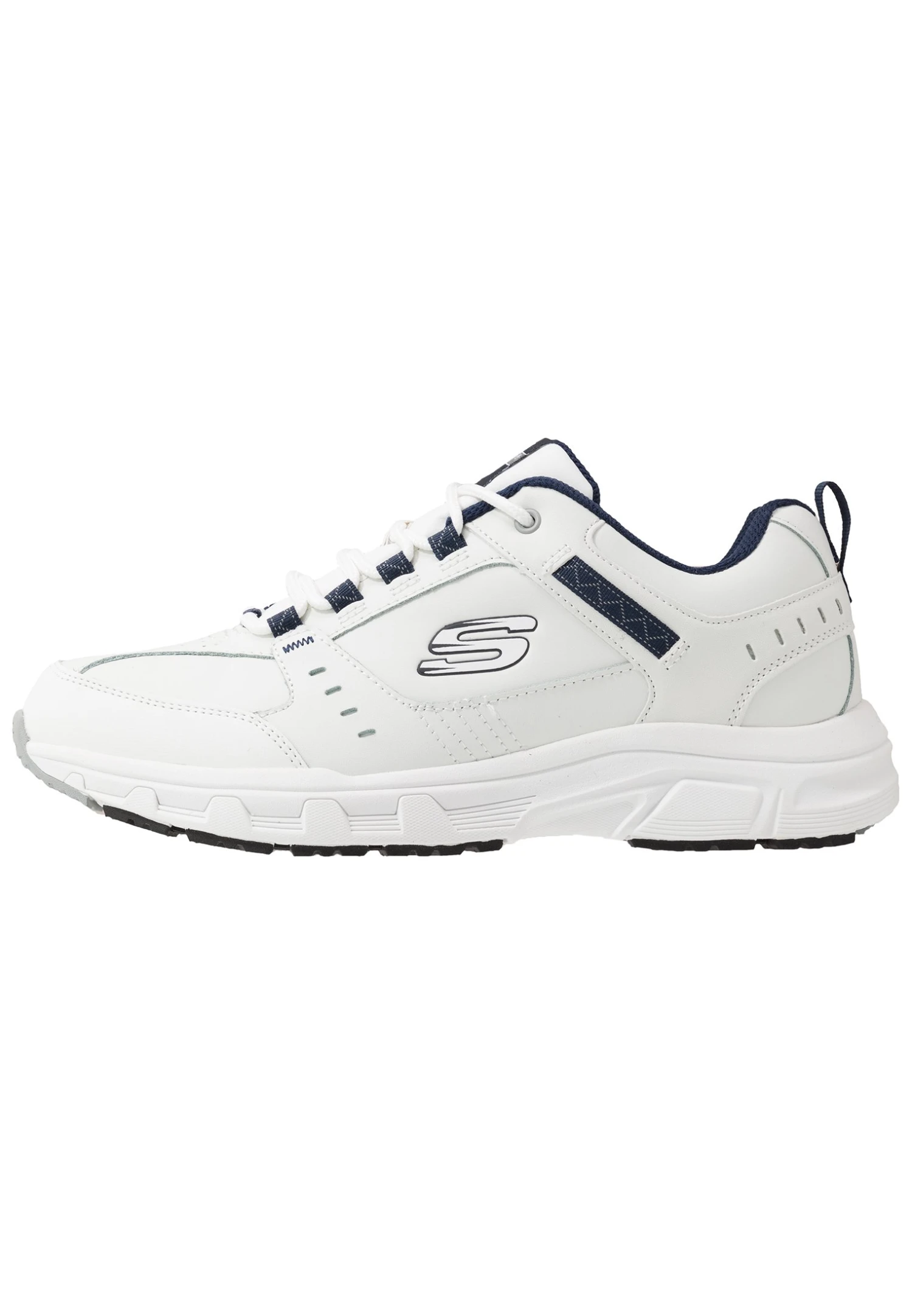 Skechers Oak Canyon - Sneakers Laag - White/Navy 3 Skechers Oak Canyon - Sneakers Laag - White/Navy