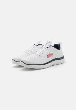 Summits - Sneakers Laag - White/Navy -Skechers a265a8f12fb74515a5114b7192aeee56
