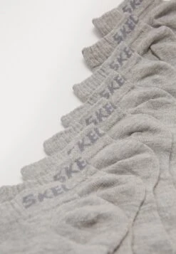 Skechers Basic Sneaker Ventilation 8 Pack - Sokken - Light Grey Melange -Skechers a2f94d86dc8b4bbca98e6e53f9abfbb7