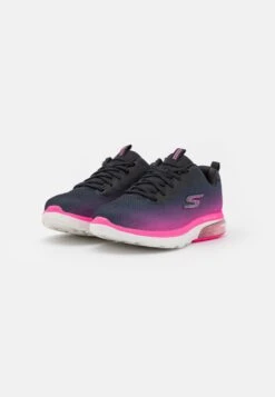 Go Walk Air 2.0 - Sportieve Wandelschoenen - Black/Pink -Skechers a6a93ab818d64e7385d97a99ba4b27e1