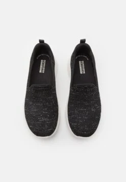 Go Walk Flex Slip On - Sportieve Wandelschoenen - Black/White -Skechers a6faf4a43bf04d16a96178efdfd2b9cf
