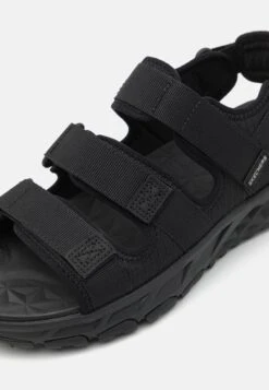 Skechers Escape Plan Trail - Outdoorsandalen - Black/Trim -Skechers b0537f4bb129404ba488992bfe766e57