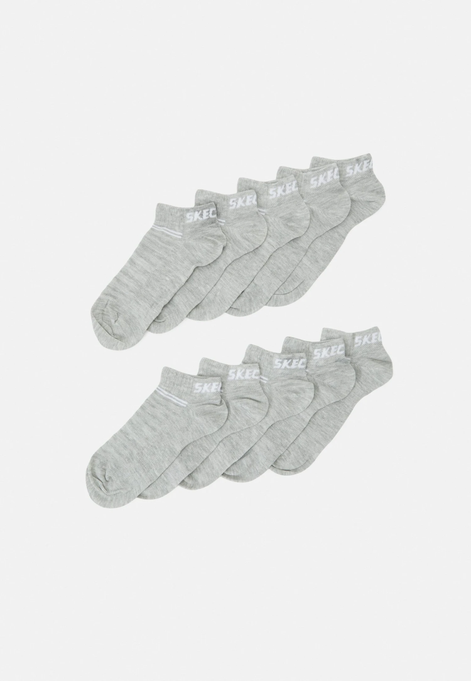 Skechers Ventilation Sneaker Unisex 10 Pack - Sokken - Fog Melange 3 Skechers Ventilation Sneaker Unisex 10 Pack - Sokken - Fog Melange