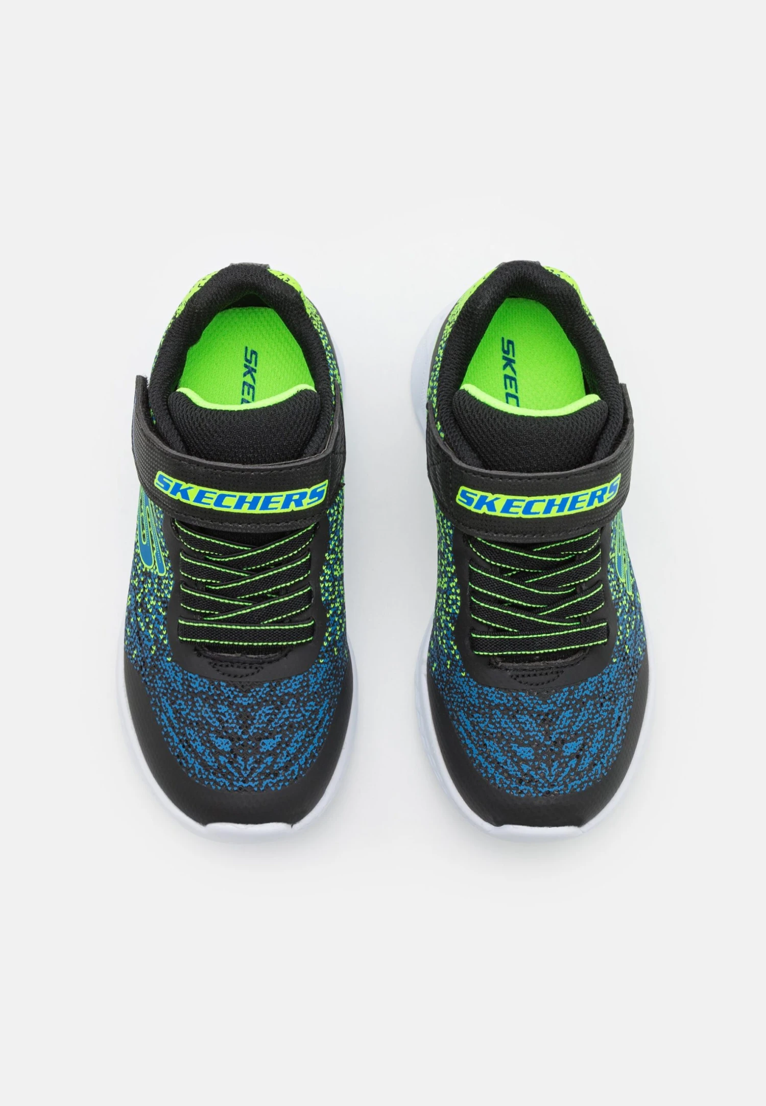 Skechers Microspec 2.0 - Sneakers Laag - Black/Blue/Lime 6 Skechers Microspec 2.0 - Sneakers Laag - Black/Blue/Lime - Afbeelding 4