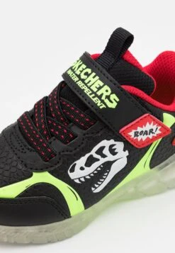 Skechers Illumi-Brights - Sneakers Laag - Black/Lime//Red -Skechers be507a64bb864469b9ddc32a52c79ef1