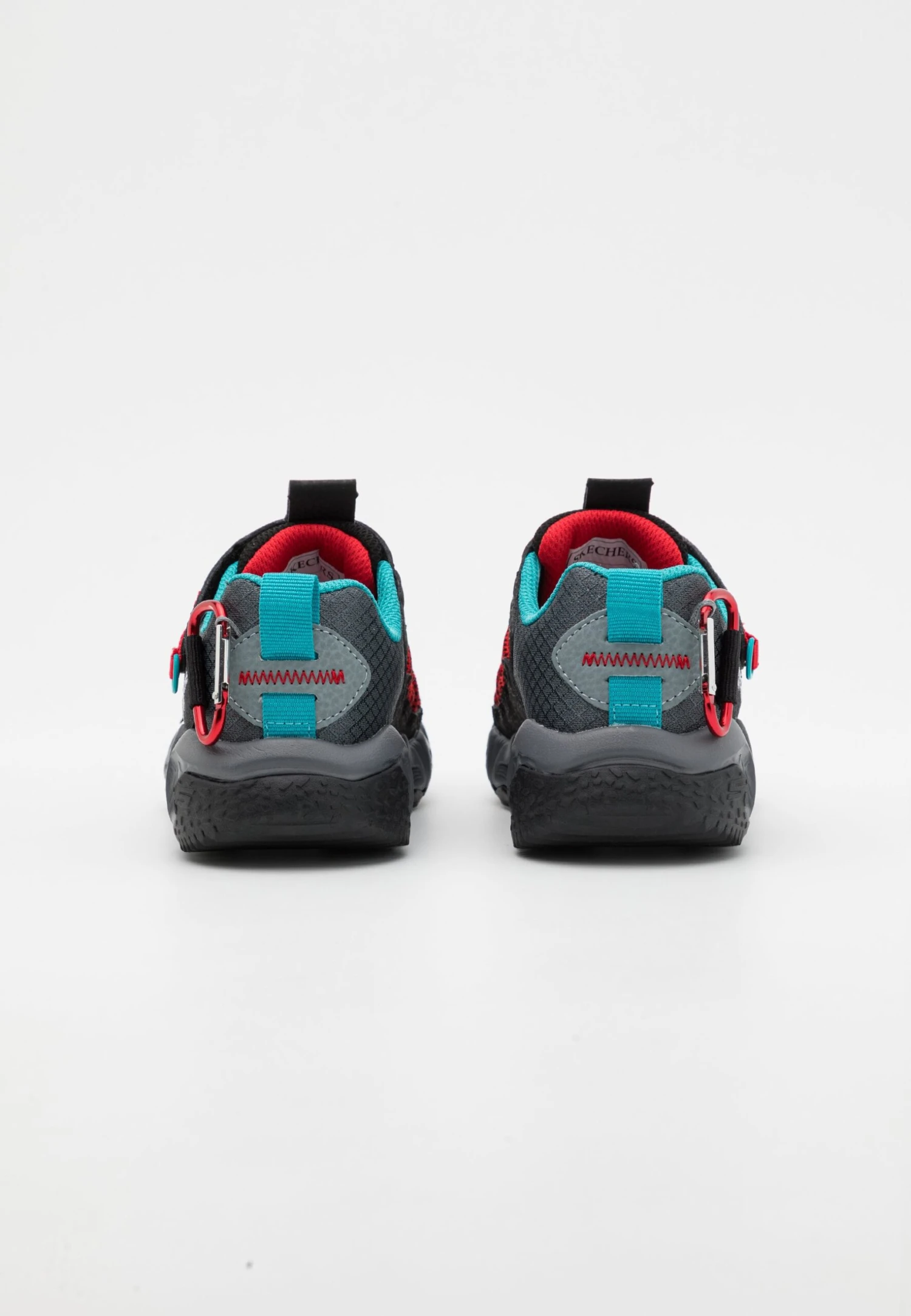 Skechers Velocitrek - Sneakers Laag - Black/Turquoise/Red 5 Skechers Velocitrek - Sneakers Laag - Black/Turquoise/Red - Afbeelding 3