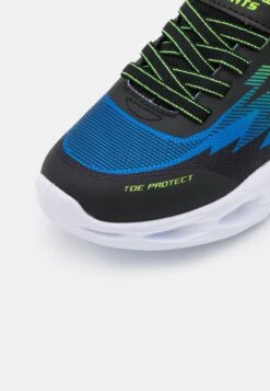 Skechers Vortex-Flash - Sneakers Laag - Black/Blue/Lime -Skechers bfbdf4dffe5945e3baeca1bc0de410ed