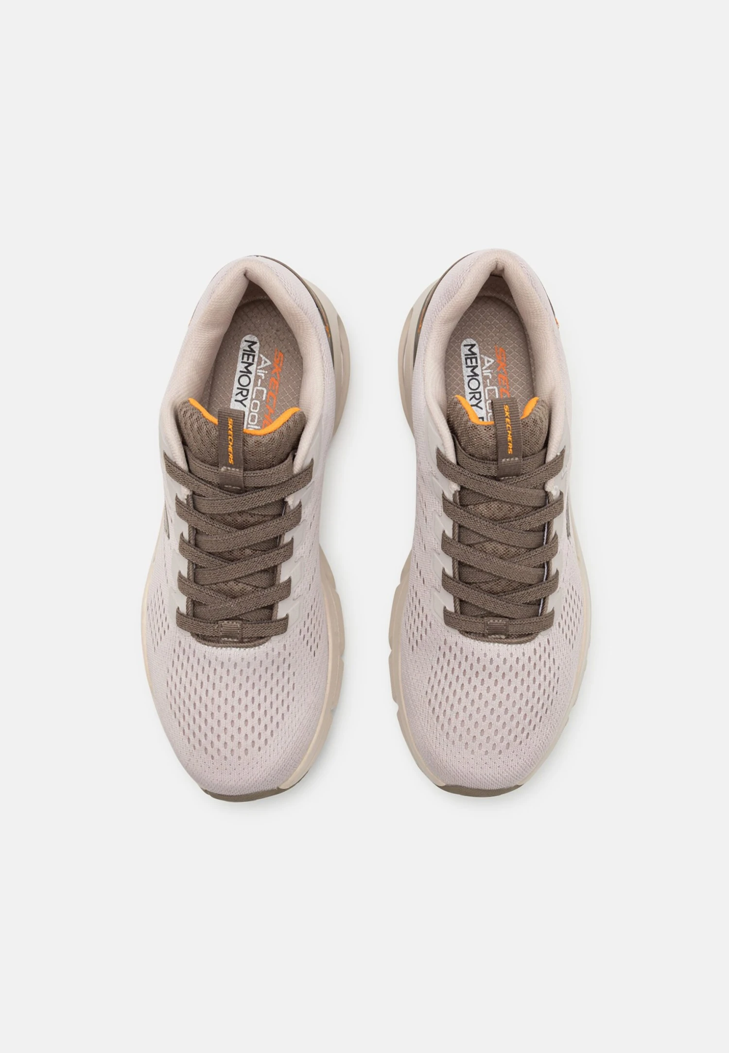 Skech Air- Sneakers Laag - Taupe/Orange 6 Skech Air- Sneakers Laag - Taupe/Orange - Afbeelding 4