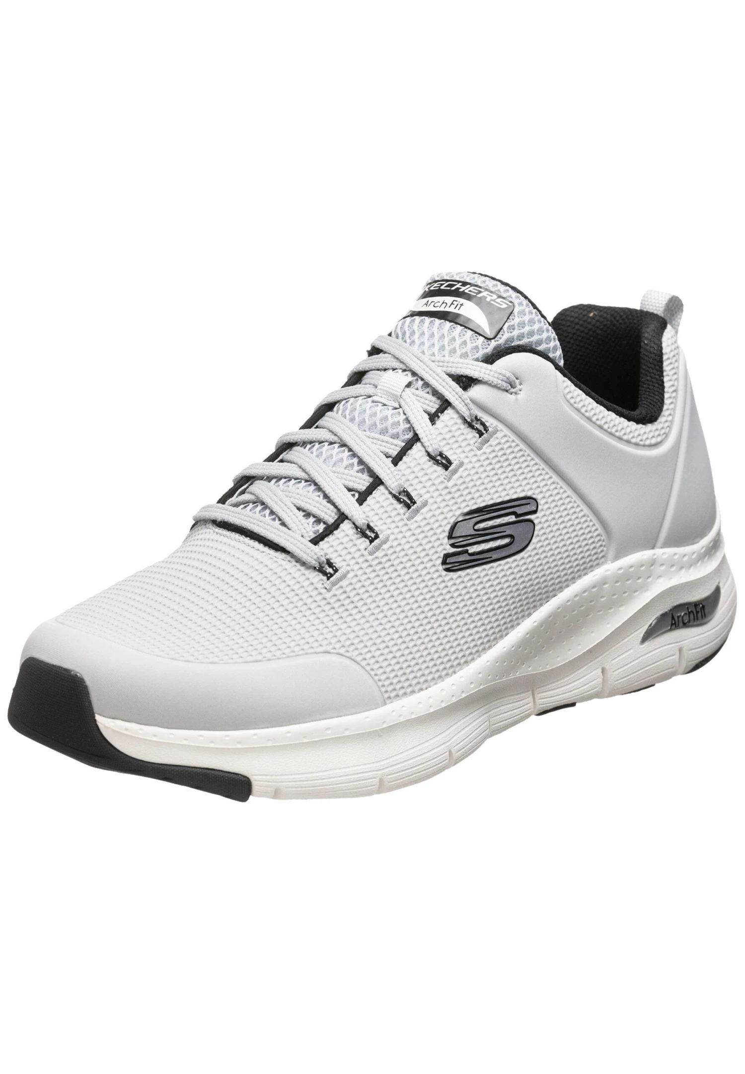 Skechers ArchTitan- Sneakers Laag - Grey Textile / Black Trim 5 Skechers ArchTitan- Sneakers Laag - Grey Textile / Black Trim - Afbeelding 3