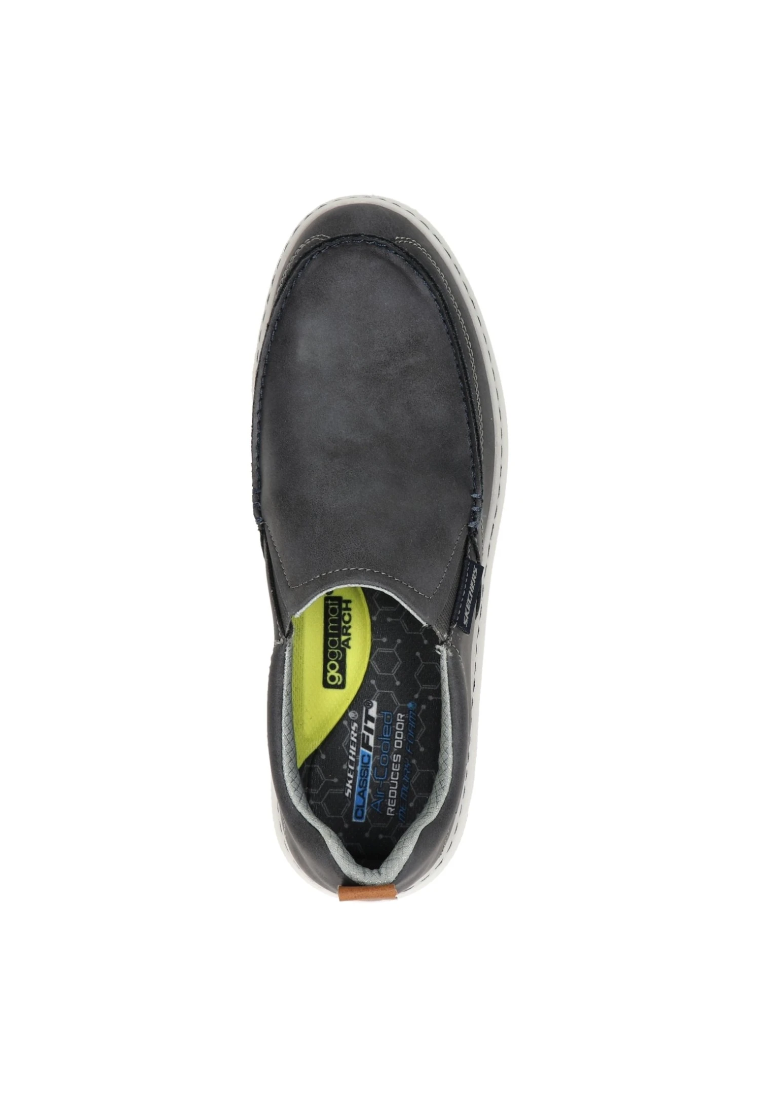 Skechers Pertola Heren Instapschoen - Instappers - Blauw 4 Skechers Pertola Heren Instapschoen - Instappers - Blauw - Afbeelding 2