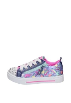 Skechers Twinkle Sparks- Sneakers Laag - Blauw