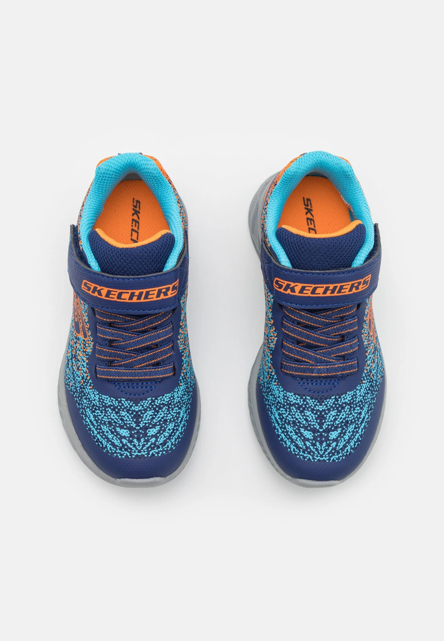 Skechers Microspec 2.0 - Sneakers Laag - Navy Blue/Orange 6 Skechers Microspec 2.0 - Sneakers Laag - Navy Blue/Orange - Afbeelding 4