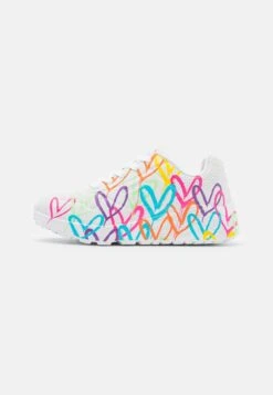 Skechers Uno Lite - Sneakers Laag - White/Neon Multi-Coloured