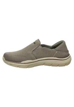 Skechers Expected - Sneakers Laag - Taupe -Skechers d7f6fba8cbe84706b28733ab233d11af
