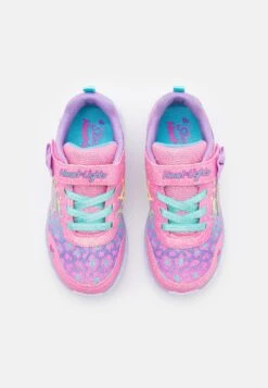 Skechers Heart Lights - Sneakers Laag - Hot Pink /Lavender/Aqua -Skechers d83a47e192ba486bb6d796ee0defe1ee