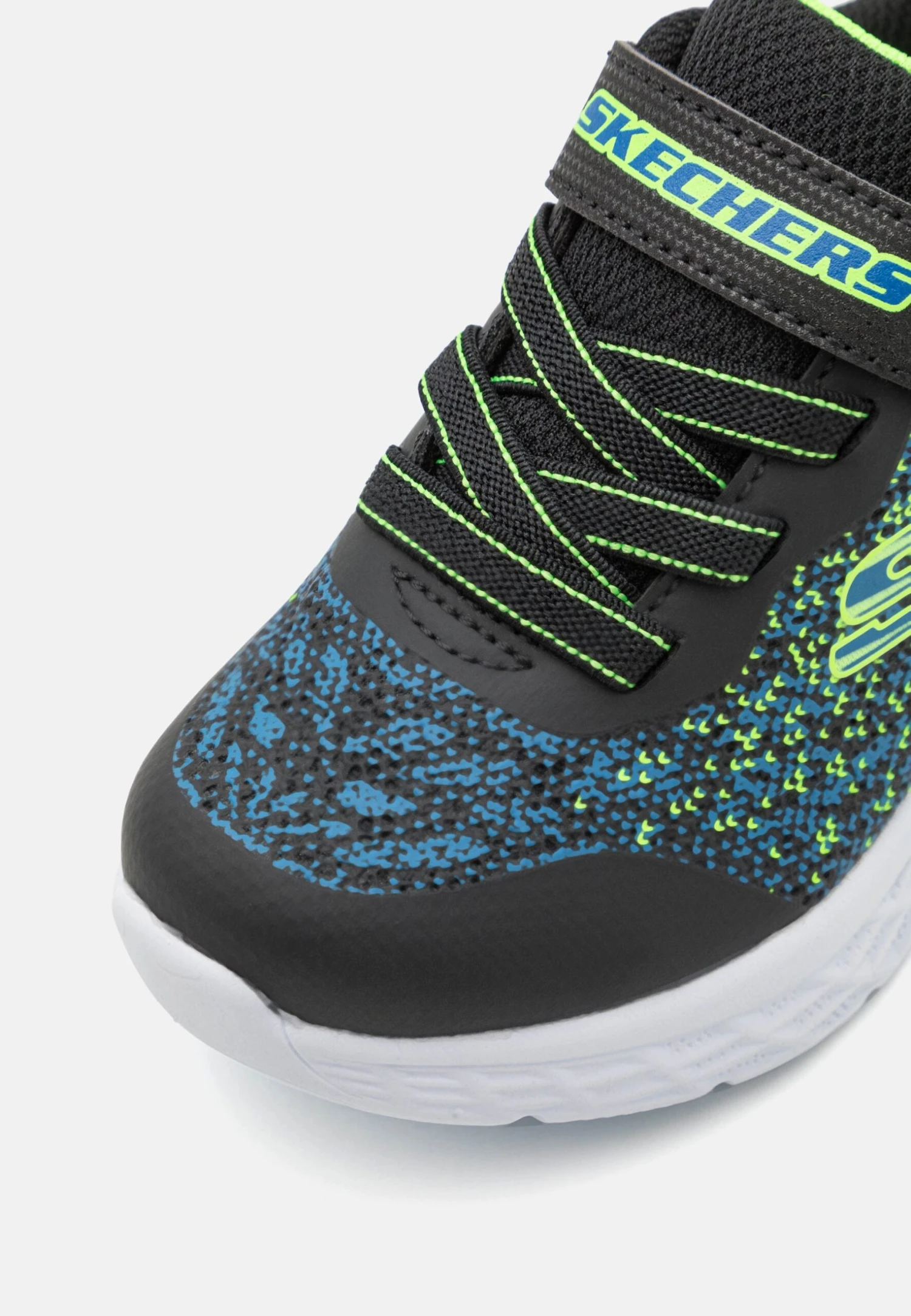 Skechers Microspec Ii - Sneakers Laag - Black/Blue/Lime 8 Skechers Microspec Ii - Sneakers Laag - Black/Blue/Lime - Afbeelding 6