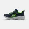 Skechers Microspec - Sneakers Laag - Navy/Lime/Blue -Skechers eafd2614b960425280c95f18ea2e74b6