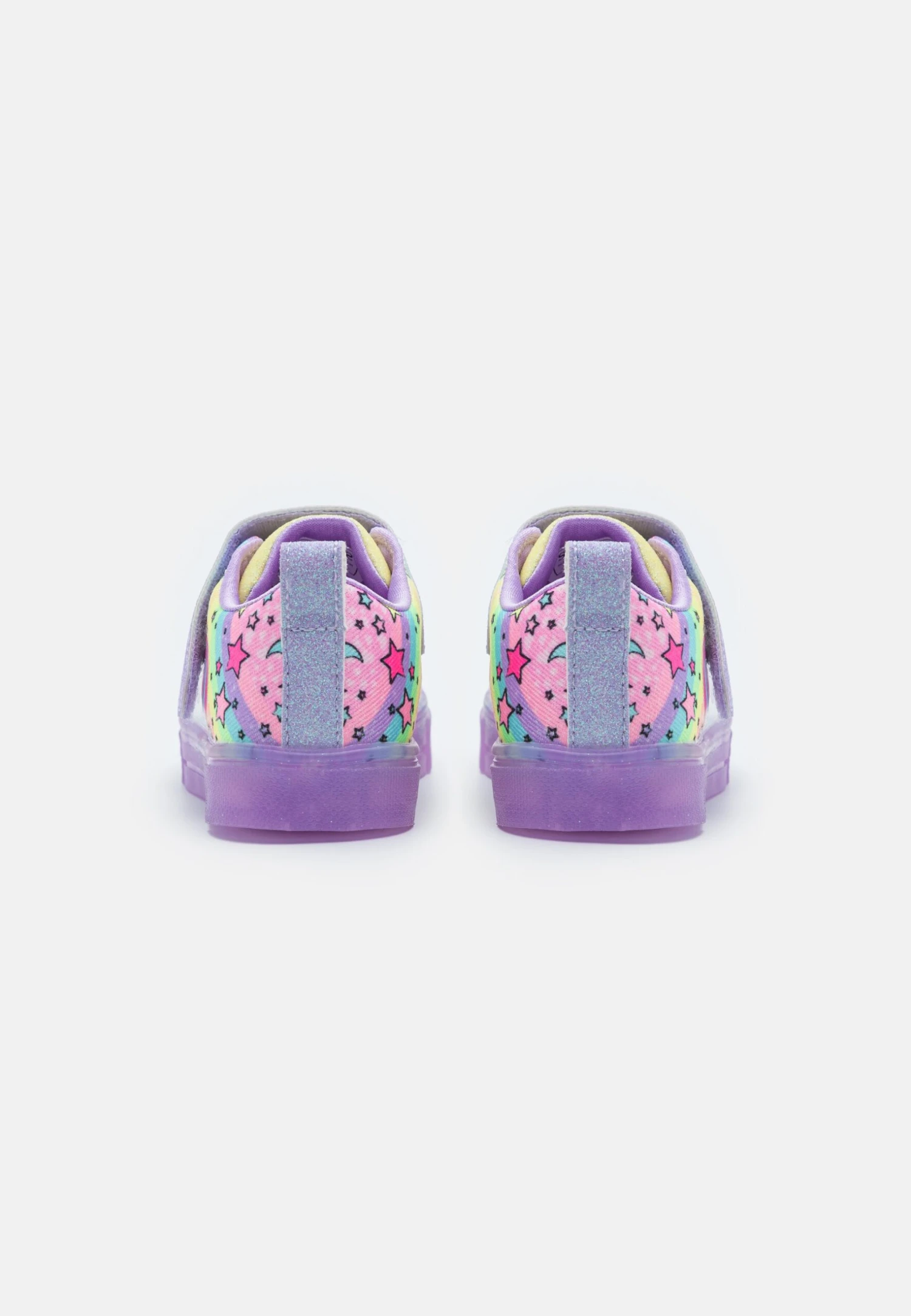 Skechers Twinkle Sparks Ice - Sneakers Laag - Lavender Textile/Multi Trim 5 Skechers Twinkle Sparks Ice - Sneakers Laag - Lavender Textile/Multi Trim - Afbeelding 3