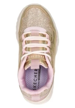 Skechers Uno Lite Metallic Pops - Sneakers Laag - Goud -Skechers ed524e199c9542a6a4c7b57c2d721339