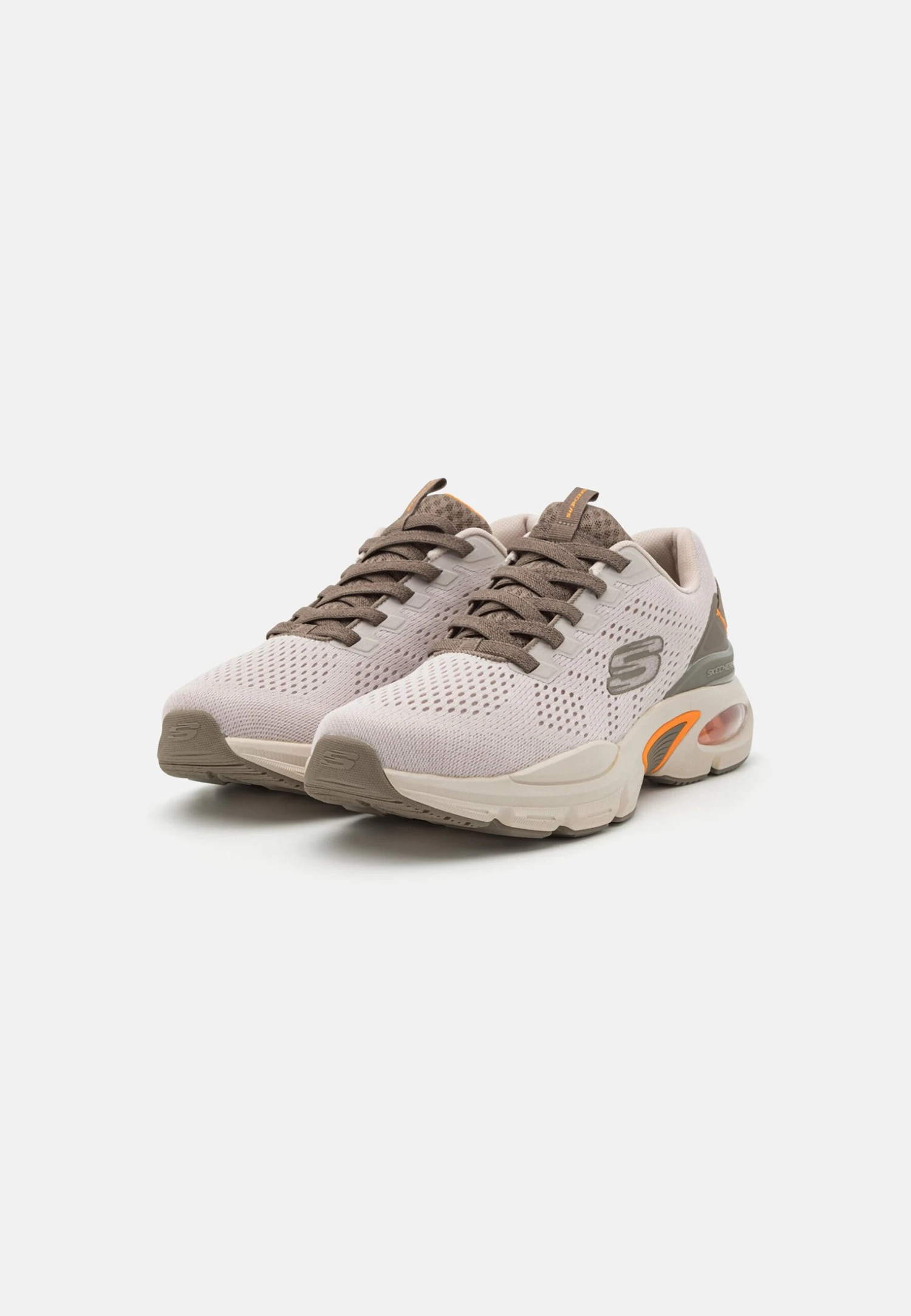 Skech Air- Sneakers Laag - Taupe/Orange 4 Skech Air- Sneakers Laag - Taupe/Orange - Afbeelding 2