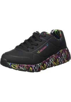 Skechers Street Uno Lite - Lovey Luv - Sneakers Laag - Bkmt Black Multi -Skechers f51518a40c224b7cb1ec2ca3ed40976a