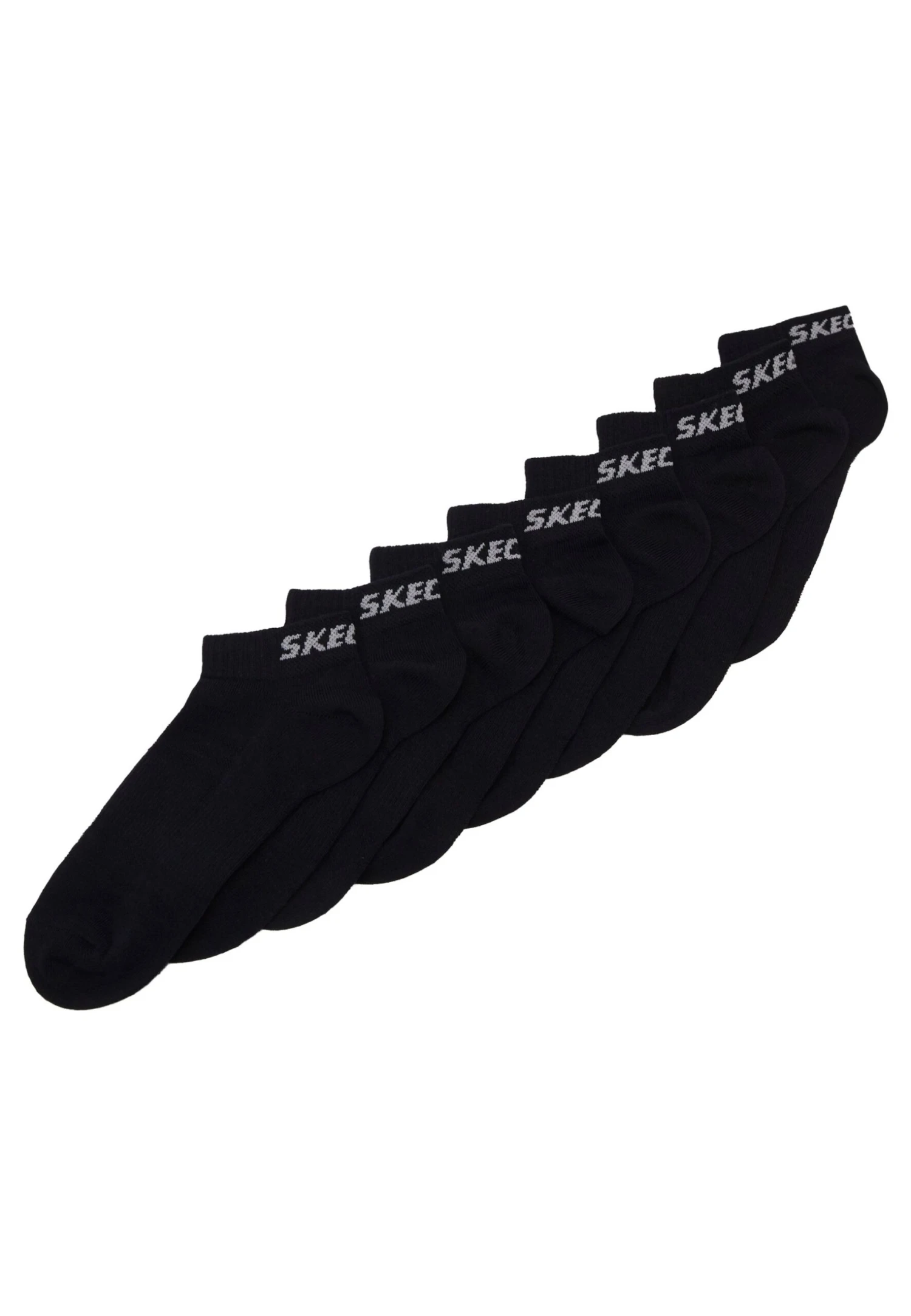 Skechers Basic Sneaker Ventilation 8 Pack - Sokken - Navy 4 Skechers Basic Sneaker Ventilation 8 Pack - Sokken - Navy - Afbeelding 2