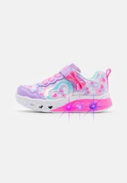 Skechers Flutter Heart Lights - Sneakers Laag - Lavender/Hot Pink