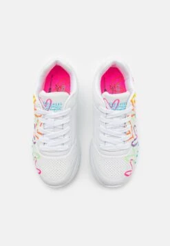 Skechers Uno Lite - Sneakers Laag - White/Neon Multi-Coloured -Skechers f7fd4f49e31b4f28bf9ab9cea23a3348