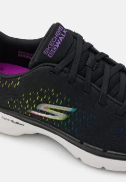 Go Walk 6 Bungee Lace Up - Sportieve Wandelschoenen - Noir/Multi-Coloured 13 Go Walk 6 Bungee Lace Up - Sportieve Wandelschoenen - Noir/Multi-Coloured -Skechers f85eda2d22844b1e94eb620899e663fe