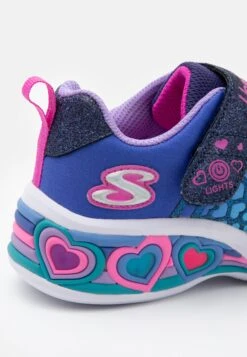 Skechers Sweetheart Lights - Sneakers Laag - Navy/Multi-Coloured Glitter/Multi-Coloured -Skechers fd45c8cfad9b4696a242f85910112adf
